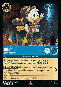 Huey - Savvy Nephew - Fabled (Rare) [9FAB-138]