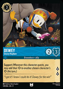 Dewey - Showy Nephew - Fabled (Uncommon) [9FAB-139]