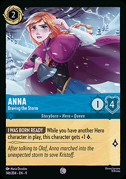 Anna - Braving the Storm (V.1) - Fabled (Common) [9FAB-146]