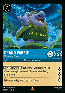 Grand Pabbie - Oldest and Wisest - Fabled (Rare) [9FAB-150]