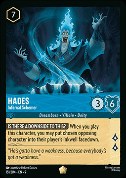 Hades - Infernal Schemer (V.1) - Fabled (Legendary) [9FAB-151]
