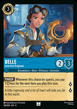 Belle - Inventive Engineer - Fabled (Uncommon) [9FAB-156]