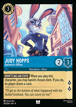 Judy Hopps - Optimistic Officer - Fabled (Uncommon) [9FAB-157]
