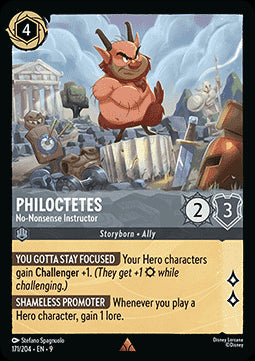 Philoctetes - No-Nonsense Instructor - Fabled (Rare) [9FAB-171]