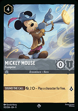 Mickey Mouse - Trumpeter - Fabled (Super Rare) [9FAB-172]