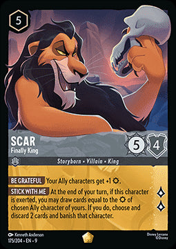 Scar - Finally King (V.1) - Fabled (Legendary) [9FAB-175]