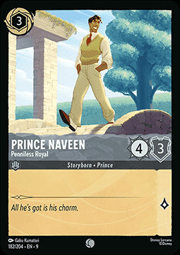 Prince Naveen - Penniless Royal - Fabled (Common) [9FAB-182]