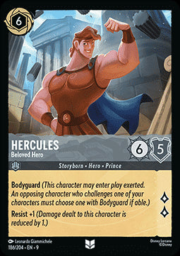 Hercules - Beloved Hero - Fabled (Uncommon) [9FAB-186]