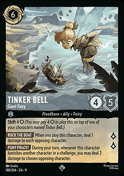 Tinker Bell - Giant Fairy - Fabled (Super Rare) [9FAB-188]