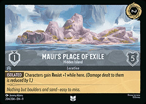 Maui's Place of Exile - Hidden Island - Fabled (Uncommon) [9FAB-204]