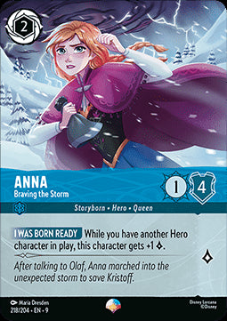 Anna - Braving the Storm (V.2) - Fabled (Epic) [9FAB-218]