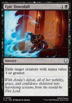 Epic Downfall - Magic: The Gathering | Avatar: The Last Airbender (Uncommon) [TLA-96]
