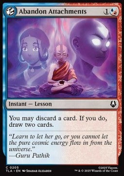 Abandon Attachments - Magic: The Gathering | Avatar: The Last Airbender (Common) [TLA-205]
