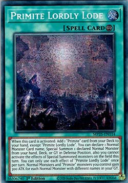 Primite Lordly Lode - 2025 Mega-Pack Tin (Secret Rare) [MP25-114]