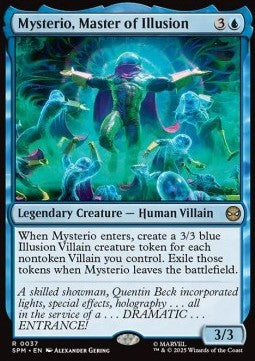 Mysterio, Master of Illusion - Magic: The Gathering | Marvel's Spider-Man (Rare) [SPM-37]