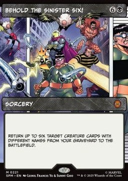 Behold the Sinister Six! - Magic: The Gathering | Marvel's Spider-Man: Extras (Mythic) [XSPM-221]