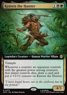 Kraven the Hunter - Magic: The Gathering | Marvel's Spider-Man: Extras (Rare) [XSPM-273]
