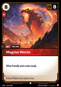 Magma Wurm - Origins (Common) [OGN-011]
