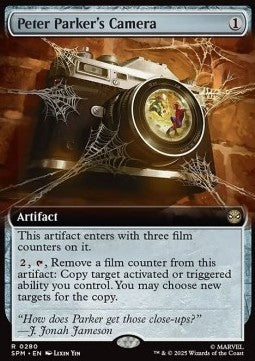 Peter Parker's Camera - Magic: The Gathering | Marvel's Spider-Man: Extras (Rare) [XSPM-280]