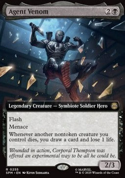 Agent Venom - Magic: The Gathering | Marvel's Spider-Man: Extras (Rare) [XSPM-255]
