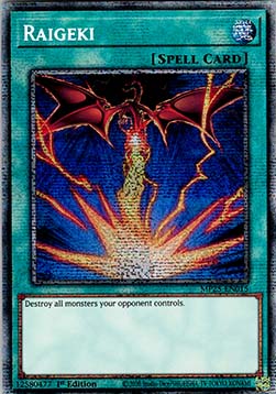 Raigeki - 2025 Mega-Pack Tin (Starlight Rare) [MP25-015]