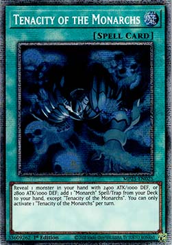 Tenacity of the Monarchs - 2025 Mega-Pack Tin (Starlight Rare) [MP25-025]