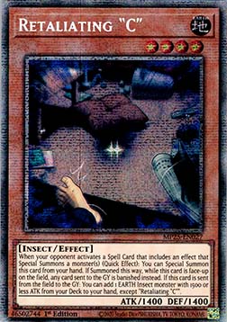 Retaliating "C" - 2025 Mega-Pack Tin (Starlight Rare) [MP25-027]