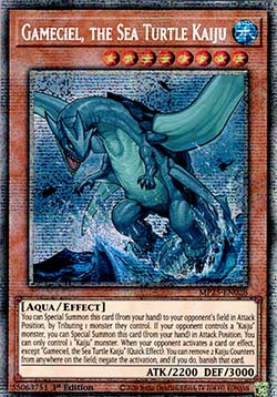 Gameciel, the Sea Turtle Kaiju - 2025 Mega-Pack Tin (Starlight Rare) [MP25-028]