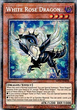 White Rose Dragon - 2025 Mega-Pack Tin (Starlight Rare) [MP25-038]
