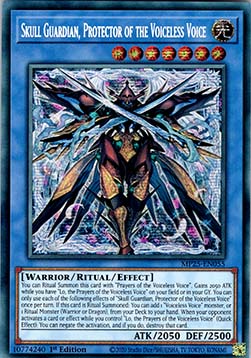 Skull Guardian, Protector of the Voiceless Voice - 2025 Mega-Pack Tin (Secret Rare) [MP25-055]