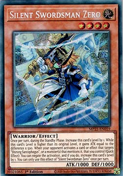 Silent Swordsman Zero - 2025 Mega-Pack Tin (Secret Rare) [MP25-059]
