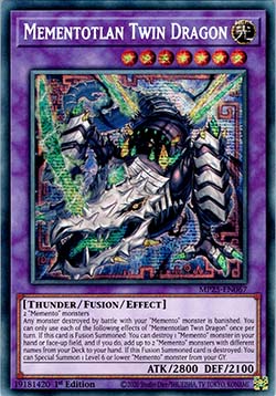 Mementotlan Twin Dragon - 2025 Mega-Pack Tin (Secret Rare) [MP25-067]