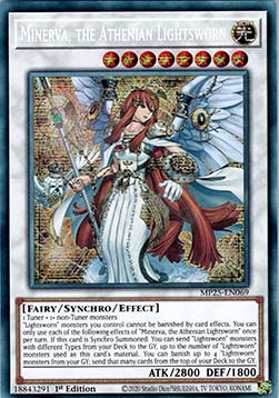 Minerva, the Athenian Lightsworn - 2025 Mega-Pack Tin (Secret Rare) [MP25-069]