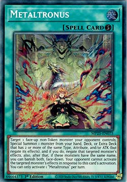 Metaltronus - 2025 Mega-Pack Tin (Secret Rare) [MP25-075]