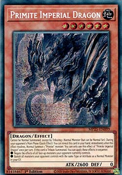 Primite Imperial Dragon - 2025 Mega-Pack Tin (Secret Rare) [MP25-099]