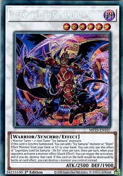 Legendary Lord Six Samurai - Shi En - 2025 Mega-Pack Tin (Secret Rare) [MP25-107]