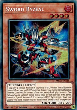 Sword Ryzeal - 2025 Mega-Pack Tin (Secret Rare) [MP25-118]
