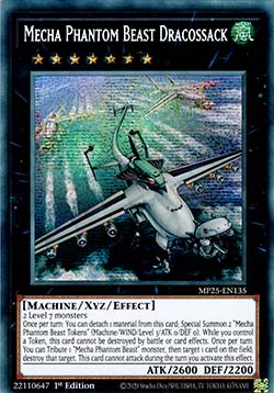 Mecha Phantom Beast Dracossack - 2025 Mega-Pack Tin (Secret Rare) [MP25-135]