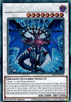 Chaos Ruler, the Chaotic Magical Dragon - 2025 Mega-Pack Tin (Secret Rare) [MP25-150]