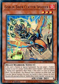 Goblin Biker Clatter Sploder - 2025 Mega-Pack Tin (Ultra Rare) [MP25-153]