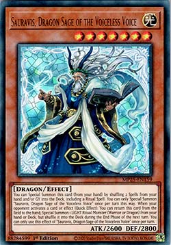 Sauravis, Dragon Sage of the Voiceless Voice - 2025 Mega-Pack Tin (Ultra Rare) [MP25-159]