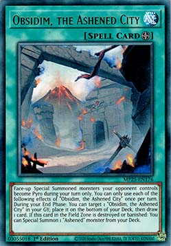 Obsidim, the Ashened City - 2025 Mega-Pack Tin (Ultra Rare) [MP25-176]