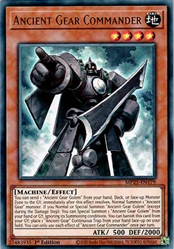 Ancient Gear Commander - 2025 Mega-Pack Tin (Ultra Rare) [MP25-179]