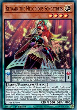 Refrain the Melodious Songstress - 2025 Mega-Pack Tin (Ultra Rare) [MP25-180]