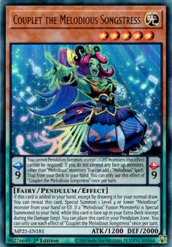 Couplet the Melodious Songstress - 2025 Mega-Pack Tin (Ultra Rare) [MP25-181]