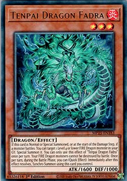 Tenpai Dragon Fadra - 2025 Mega-Pack Tin (Ultra Rare) [MP25-183]