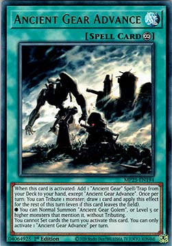 Ancient Gear Advance - 2025 Mega-Pack Tin (Ultra Rare) [MP25-194]