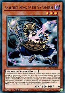 Anarchist Monk of the Six Samurai - 2025 Mega-Pack Tin (Ultra Rare) [MP25-245]