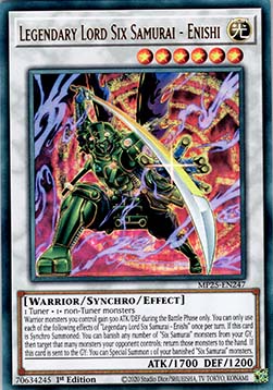 Legendary Lord Six Samurai - Enishi - 2025 Mega-Pack Tin (Ultra Rare) [MP25-247]