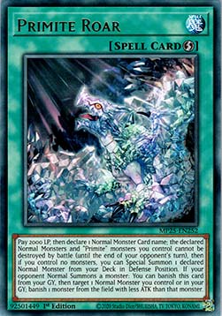 Primite Roar - 2025 Mega-Pack Tin (Ultra Rare) [MP25-252]